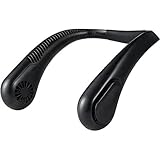 THREEUP 充電式 ブレードレスネックファン ブラック NF-T2128-BK