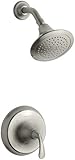 KOHLER K-T10276-4-BN Forte Rite-Temp Pressure-Balancing Shower Faucet Trim, Vibrant Brushed Nickel [