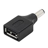 5.5x2へのUSB電源アダプター。 .5x2.1 .5x1.7 4.8x1。 4.0x1。 3.5x1.35 3.0x1.1 2.5x0.7mmコンバーターコネクタUSB女性から男性女性アダプターを使用して、パックの複数の仕様