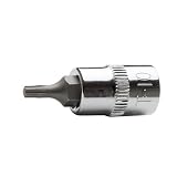 (STRAIGHT/ストレート) 1/4"(6.3mm) ヘクサロビュラビットソケット T10 (いじり止め無) 10-222