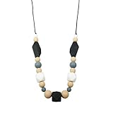 Silicone Baby Teether Necklace for Moms and Baby - Non-toxic, BPA-Free, Stylish, Trendy, Great For S
