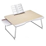 ベッドテーブル 折りたたみテーブル 折りたたみデスク 折り畳みテーブル 小さいベッドの学生寮の机のための簡単なテーブル立場が付いているオフィス手のラップトップの机 ZHAOYONGLI (Color : Ultimate)