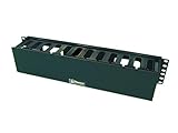 PANDUIT 表面ダクト型 ヒンジ式ケーブル管理パネル (2U) WMPF1E