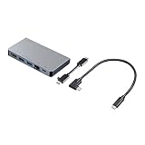 サンワサプライ USB Type-C ドッキングハブ（HDMI・LANポート搭載） USB-3TCH15S2