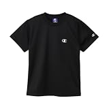 半袖Tシャツ キッズ 丸首 速乾 UVカット ワンポイントロゴ刺繍 ショートスリーブTシャツ ベーシックスポーツ CK-BS307-090-140