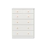 アルファタカバ 子供が自分でお片付け! ママが喜ぶベビータンス ツマミチョイスシリーズ アリオ80cm5段キッズチェスト(ベージュ)