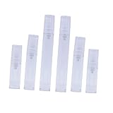 MUSISALY セット トイレタリーボトル ボトル付き シャンプーローション用 6個入り シリコン製 詰め替え可能 トラベルボトル