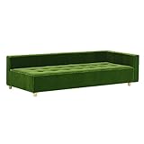 arne ベンチソファ ベンチ イス 背もたれ 肘掛け 片肘付き コーナーソファー Baggy DX-L 3×8 モケット グリーン