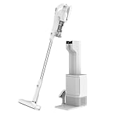 Orage RR35 掃除機 コードレス 2026年モデル 自動ゴミ回収ステーション 自動ゴミ収集ドック ごみ収集 自立 自走式 スティック クリーナー 充電式 軽量 ジェネリック家電 2年保証 (ホワイト(ステーション付RR35))