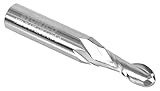 Yonico CNCルータービットボールノーズ超硬ムク 3/8インチ（0.95センチ）X 1-1/16インチ（2.69センチ） X 3インチ（7.62センチ）34251-SC
