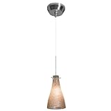 Access Lighting 23218UJ-BS/CRY Cavo Mini Pendant Light [並行輸入品]