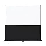 サンワサプライ プロジェクタースクリーン(床置き式) PRS-Y80HD