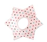 【ママセレクト】３６０度スタイ　よだれかけ　（ドット）