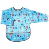 Kushies防水よだれかけwith Sleeves 3-6 Months B274-WOOF