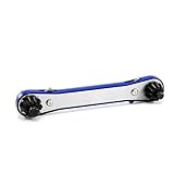 4 Way Drill Chuck Master Key Ratchet Wrench [並行輸入品]