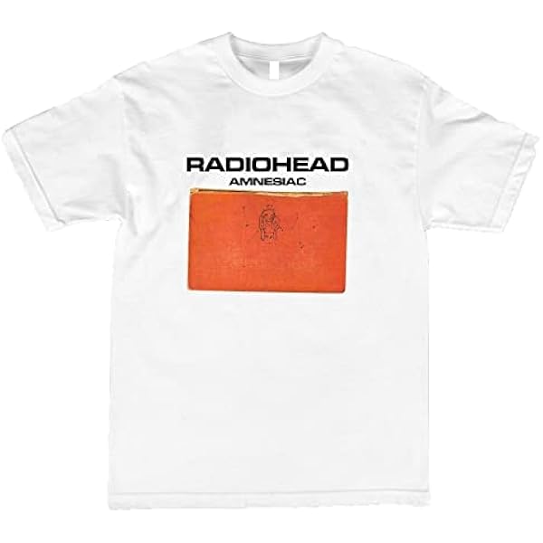 新品 Radiohead t-shirt レディオヘッド シャツ バンドTシャツ ロックTシャツ バンドTシャツ レディオヘッド 半袖 メンズ ロック 黒