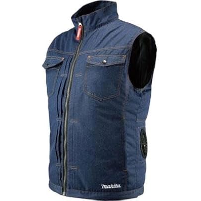 Amazon.co.jp: [マキタ] 充電式ファンベスト(デニム調/綿