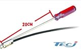 BNC型プラグ着脱ドライバ　BNC着脱工具 軸長:約20cm TEC-BNC20RM