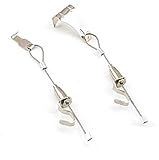 (NESHEXST) ピクチャー レール ワイヤー フック (1.0m 10本 フック1個)