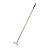 Bully Tools 92307 12-Gauge Level Head Rake with Steel Handle, 7.25-Inch [並行輸入品]
