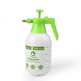 ポンプ式噴霧器 - 1リットル持ち手付き庭用噴霧器 霧吹き 除草剤 農薬 雑草 植物 ニームオイル の散布に 庭用や 洗車にも