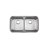 Kindred evdg900 – 18 Reginoxアンダーマウント18ゲージダブルボウルキッチンシンク,ステンレススチール