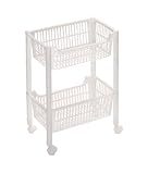 ライクイット キッチンワゴン シルキーワゴン 02 シルキーホワイト 本体/幅46×奥行29×高さ64.6cm 144689