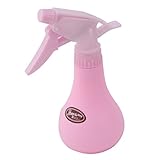 uxcell トリガースプレー ポンプ ミストボトル ピンク?プラスチック?花?植物?散水 230ml 庭園?
