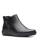 Clarks Women's Kayleigh Mid Ankle Boot, Black, 7