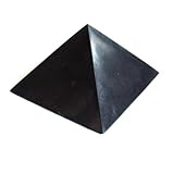 Shungiteポリッシュピラミッド90 x 90 mm