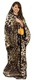 Leopard Warm Me up Blanket Wrap Keeps You Warm and Cozy by Ramatex International