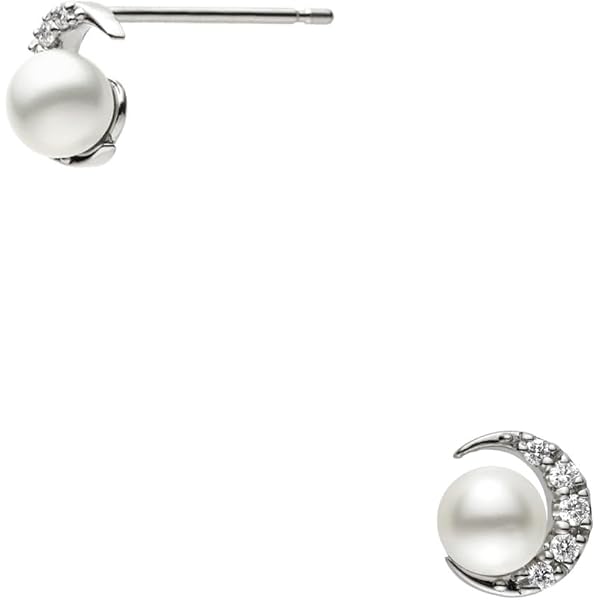 Amazon.co.jp: 【公式】[ヴァンドーム青山]ピアス プラチナ アコヤ