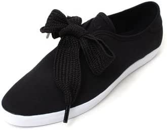 Adidas アディダス オリジナルス リボン スニーカー Relace Low W Basic レディース 23 5cm ブラック Relacelow W 235 B Adidas アディダス シューズ バッグ Amazon