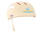 SDblue　「改良版F式」ベビー 乳幼児 赤ちゃんヘルメット 怪我防止 衝撃緩和 軽量衝撃吸収 プロテクター保護ケガ防止 軽量　サイズ調整可 (カーキ色)