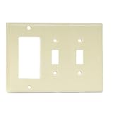 クーパー配線3 G 2 TOGGLES & DECO plate-almond pj226 a