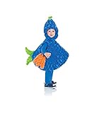 大きな口青い魚の幼児の衣装