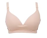 (チェリーレッド) CherryRed レディース ファッション マタニティ ブラジャー Bra 授乳ブラ 授乳ブラジャー 妊娠初期 産前 産後 授乳兼用 ストラップオープンタイプ 無地 かわいい コ