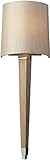 Elk 31331/1 7 by 24-Inch Jorgenson 1-Light Taupe Wood Sconce, Polished Nickel Finish [並行輸入品]