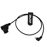 ZBLZGP USB C電話タブレットデバイスDタップ電源ケーブルカメラ用C型 (エルボーUSB C、編組)