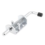 Dolity 170ｍｍ　ヘビーデューティ　バレルボルト　バネラッチ　ロック　スプリングラッチ　グリップ付き