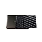 二枚 Sukix 背面保護フィルム 、 SHARP Wi-Fi STATION SH-52B 向けの ブラック カーボン調 TPU 保護フィルム 背面 フィルム スキンシール 背面保護 背面フィルム（非 ガラスフィルム 強化ガラス ガラス ） 修繕版