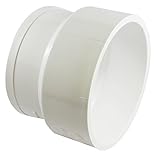 Canplas 193424 PVC DWV No Hub Adapter, 4-Inch [並行輸入品]
