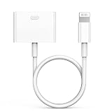 Lightning - 30ピンアダプター Apple MFi認証 オーディオなし 8ピンオス-30ピンメス コネクターコンバーター iPhone Lightning充電ケーブルとデータ転送対応 iPhone 14 13 12 11 Xs X 8 7 6