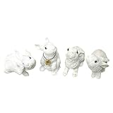 ガーデンオーナメント(S) Rabbit(ラビット) 4個セット KH-60870