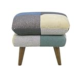 家具の赤や スツール 1人掛け Yolanda(ヨランダ) ファブリック 幅50cm (メール)