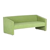 arne ソファー 3人掛け 肘付き プチコンパクトソファJET ソフィア生地 オリーブグリーン