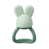 b.box(ビーボックス) うさぎ 冷やす 歯固め 握りやすい シリコン 出産祝い 上段食洗機OK 【b.box正規品】 【ドリンクボトルハンドル】 ララバイブルー