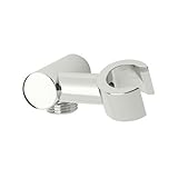 Rohl 1630PN Cylindric Pivoting Handshower Holder with 1/2M Outlet and 1/2F Inlet To Wall Mount Hands