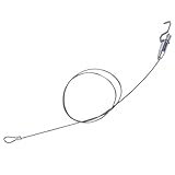 パワーミニワイヤー ピクチャーレール フック ワイヤー ポスター 額縁 壁掛け セット 金具 展示 径1.0㎜ (0.5m)