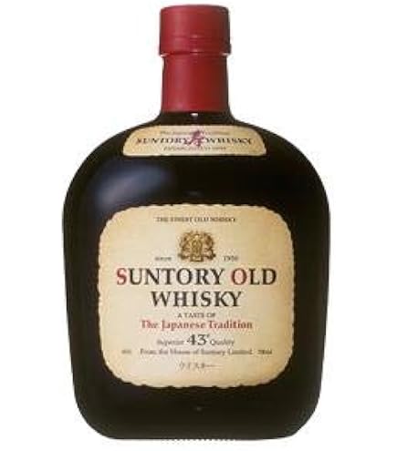 Amazon.co.jp: Makes a great gift! Suntory Old Whiskey, 43°, 23.7